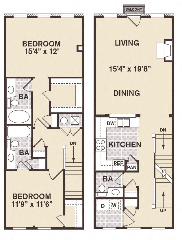 Lincoln Park (2.25 A) floor plan